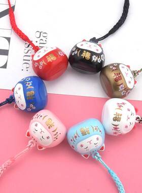 日本浅草寺御守水音铃御守清水寺水琴铃铛除厄挂件开运护身符手机