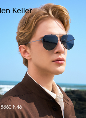海伦凯勒简约个性飞行员潮流墨镜