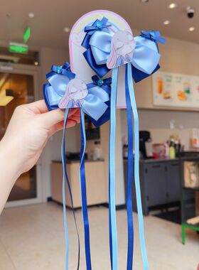 儿童发夹兔子警官发夹朱迪洛丽塔头饰超仙公主女孩宝宝发饰发夹