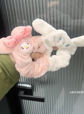 少女心可爱卡通毛绒大肠发圈发饰