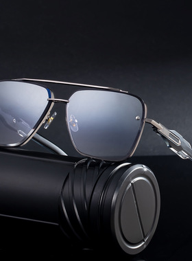 欧美时尚方框太阳眼镜男款