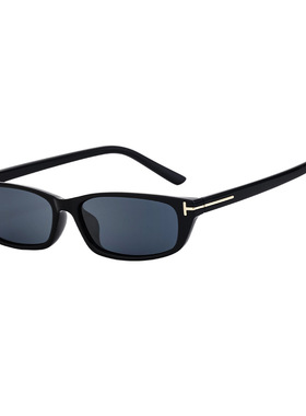 女款圆脸街拍方形小框台州防晒PC