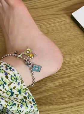 塔罗秘境复古做旧塔罗牌日月星辰项链小众独特设计高级感手链颈链