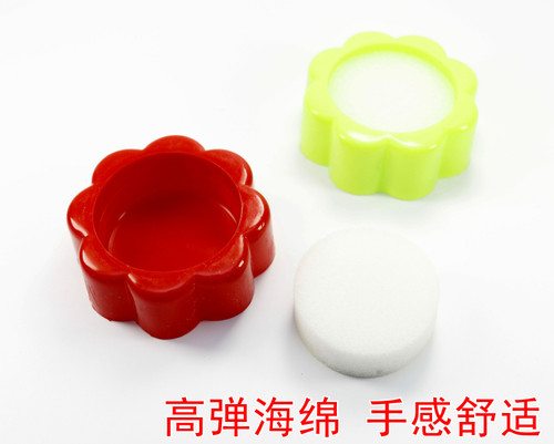 湿手器海绵沾水点钞数钞用海绵缸沾财务用点钞沾水盒办公用品批发 - 图0