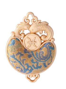 宋锦十二星座饰品挂件配饰DIY