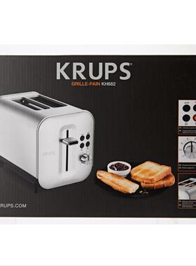 德国代购 Krups KH682D Excellence Toaster 4个功能烤面包机