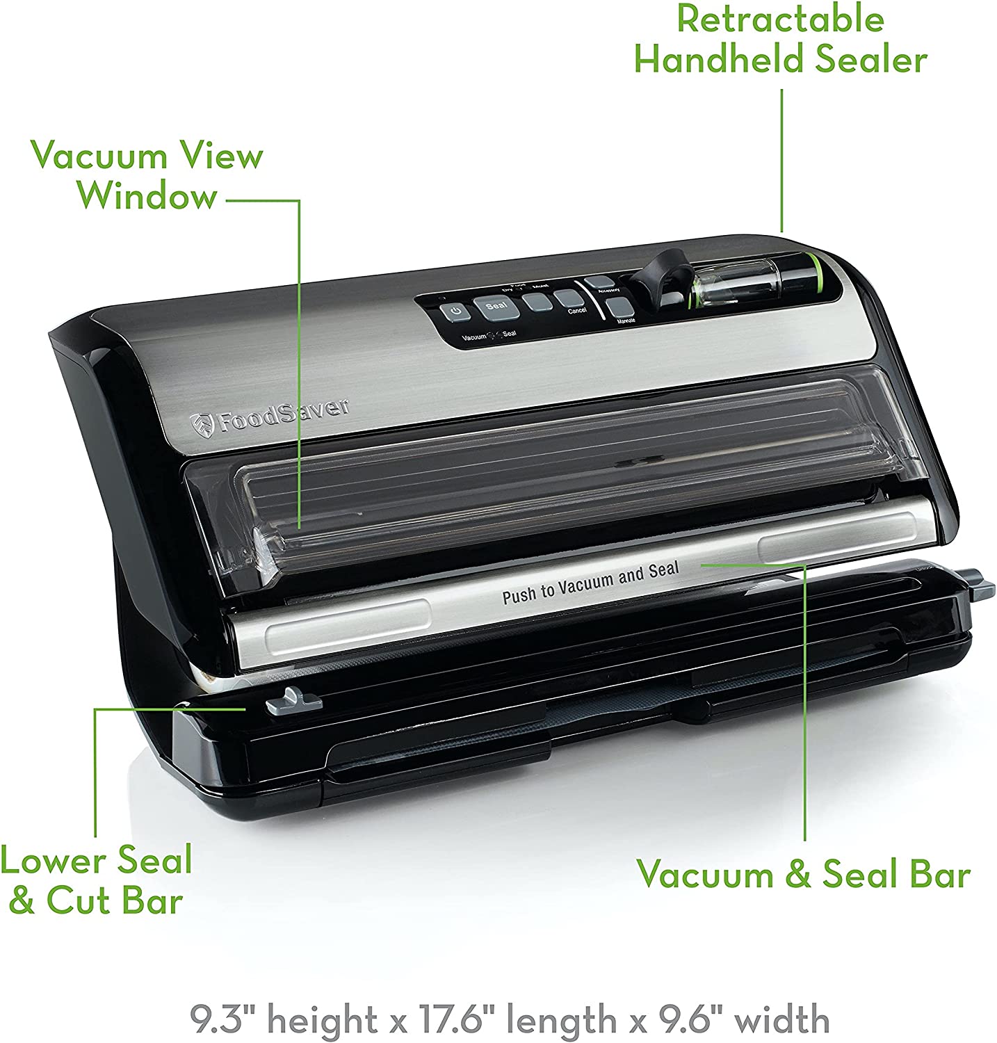 美国代购FoodSaver FM5200 Vacuum Sealer 2合1真空封口机110v-图1