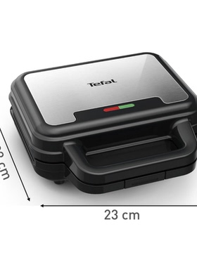 德国代购Tefal SW383D10 Sandwich Waffle Panini 华夫饼三明治机