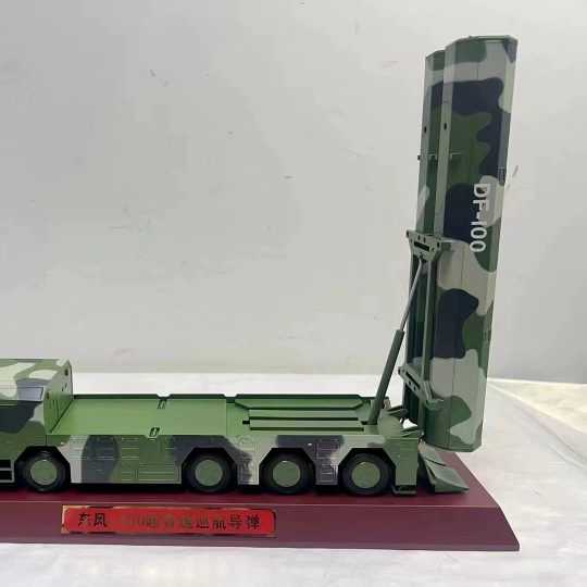 东风-100巡航导弹发射车国之重器DF军事模型合金仿真武器成品摆件 - 图2