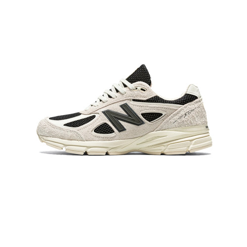 Joe Freshgoods x New Balance NB990V4男款米黑跑步鞋U990JR4-图3