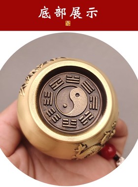 瓶罐辟壁黄避火龙火龙瓶子和黄铜厨房必西北角葫芦碎石化解在摆件