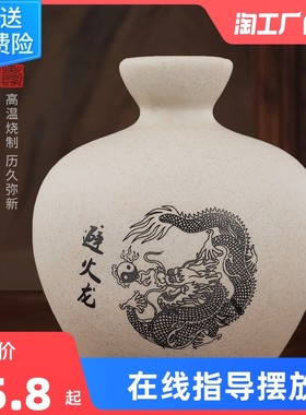 匠心独具手绘装涂陶土铸造