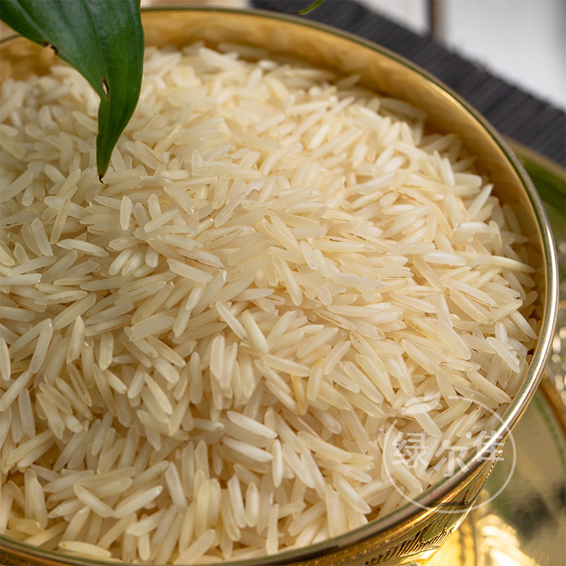 印度原装进口长粒大米Basmati Rice巴斯马蒂香米超长粒手抓饭5KG-图0