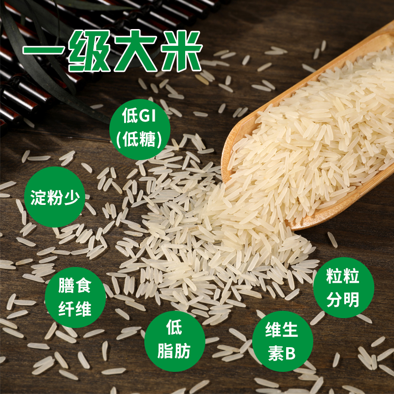 进口巴斯马蒂大米印度巴基斯坦超长粒香米Basmati rice炒饭专用-图0