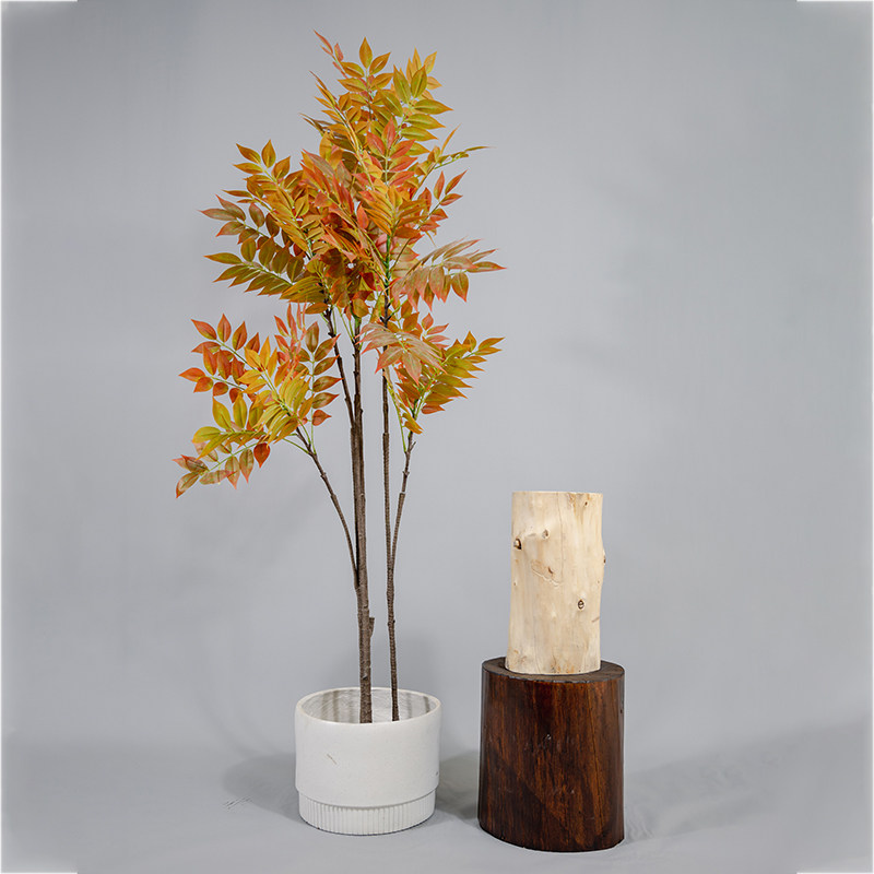 北欧树桩树墩摆件客厅插花装饰品现代简约高级感玄关电视柜摆设,淘宝优惠券,粉丝福利购,淘宝优惠卷