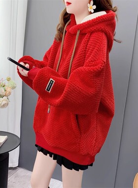 加厚卫衣女装中长款打底衫
