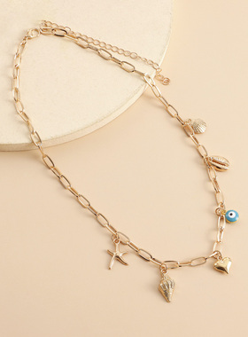 Norns合金海边沙滩吊饰