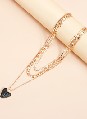 极简搭配三层简约金属合金