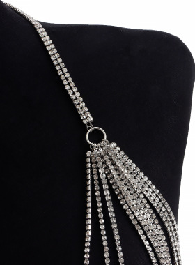 满水钻瀑布式酒吧配饰夜场链