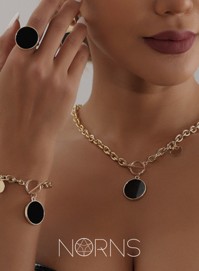 Norns合金OT扣项链组合
