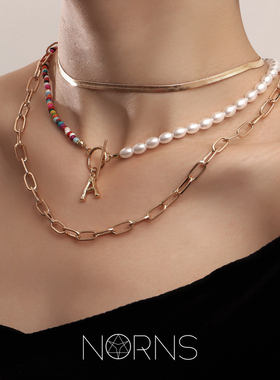 Norns混合项链混搭拼接