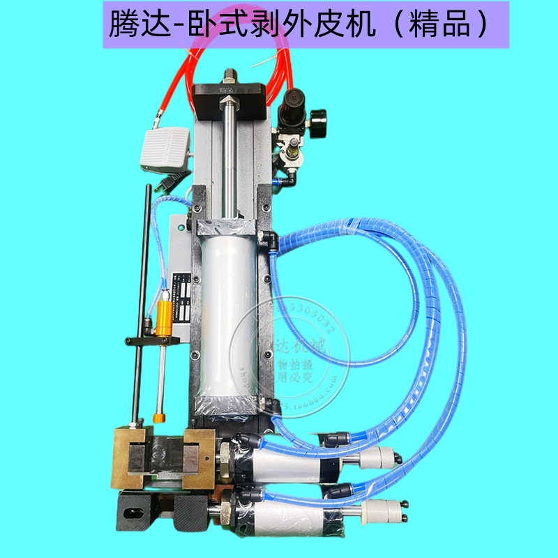 腾达正品气动剥皮机3f剥皮机半自动剥线机排线剥皮机多芯线剥皮机 - 图3