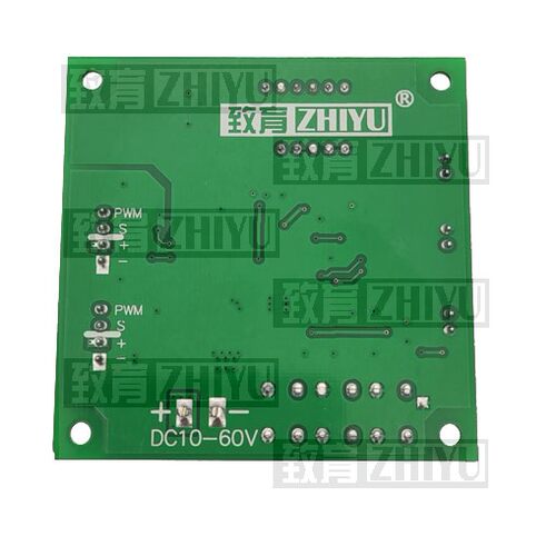 两路散热PWM四线风扇温控调速器 12V24V48V温度转速显示停转报警 - 图1