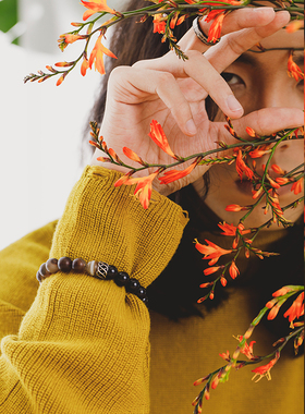 ROADLATIVE男玛瑙简约手链