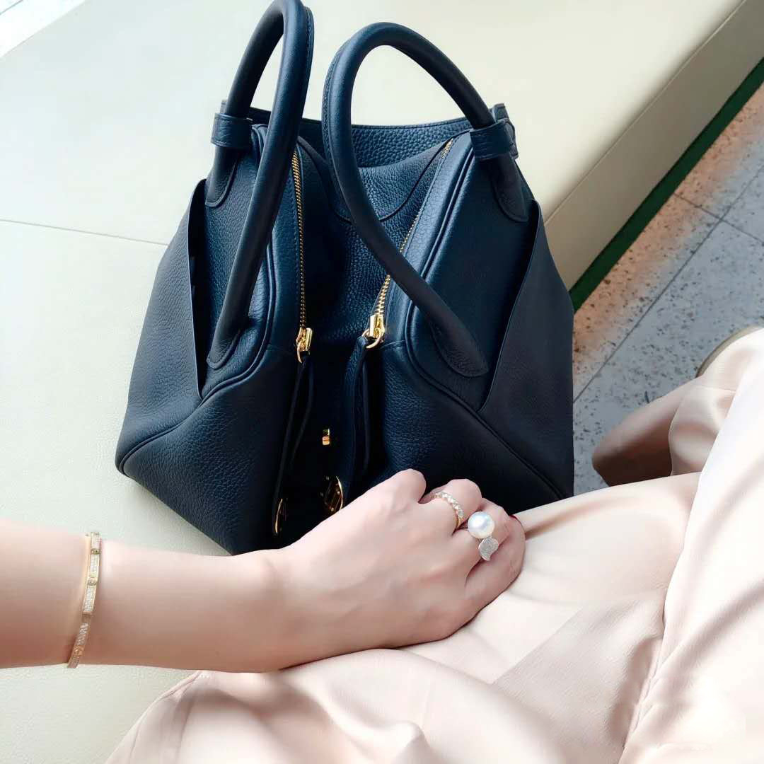 高定款真皮lindymini琳迪30医生包 gleee女士包袋