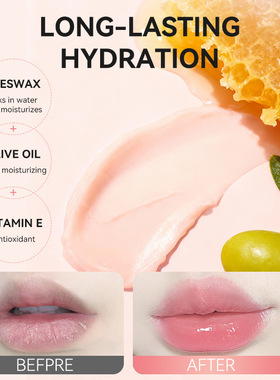 健美创研全英文包装变色润唇膏跨境外贸Color-changing lip balm