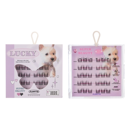 Ложные ресницы Хуа Луо Лии из сегментарного освобождения.