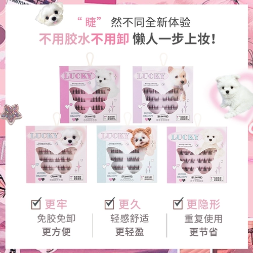 Ложные ресницы Хуа Луо Лии из сегментарного освобождения.