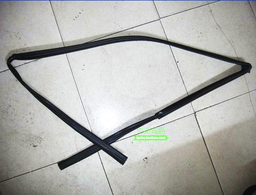 后侧窗胶条适配三菱43V32V31V45V33猎豹奇兵黑金刚玻璃滑泥槽密封 - 图0