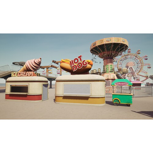 UE5 amusement, Theme park rides and props 游乐园场景模型5.2 - 图1