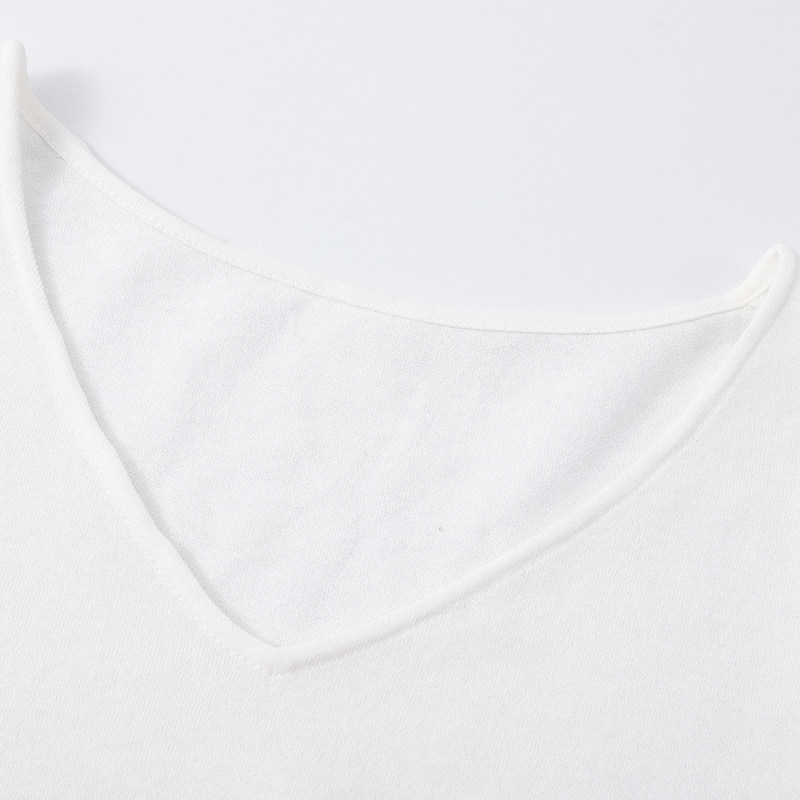 梵凯t恤女2020春装新款纯色打底衫 梵凯T恤