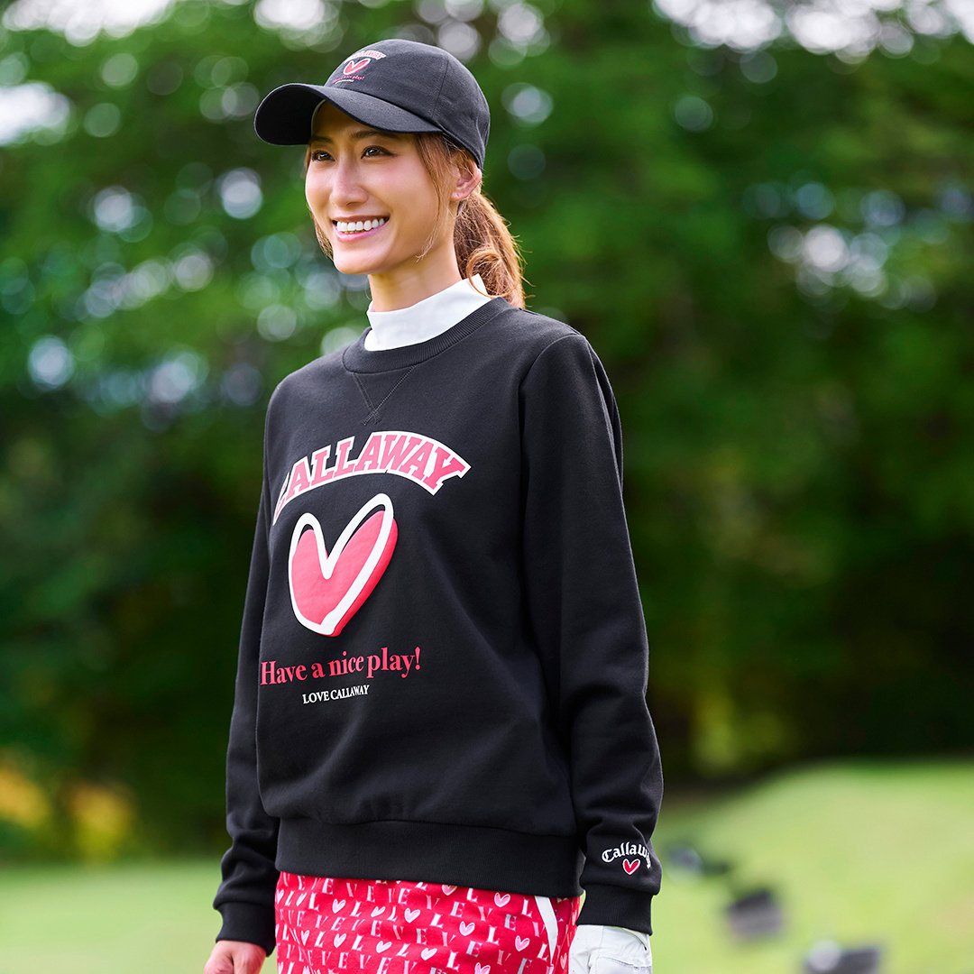 25年秋冬款卡拉威/Callaway女士高尔夫服装时尚保暖抓绒长袖卫衣,淘宝优惠券,粉丝福利购,淘宝优惠卷