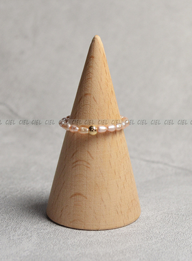 ciel原创手工天然淡水珍珠戒指