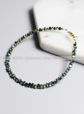 ciel手串项链黑胆石原创