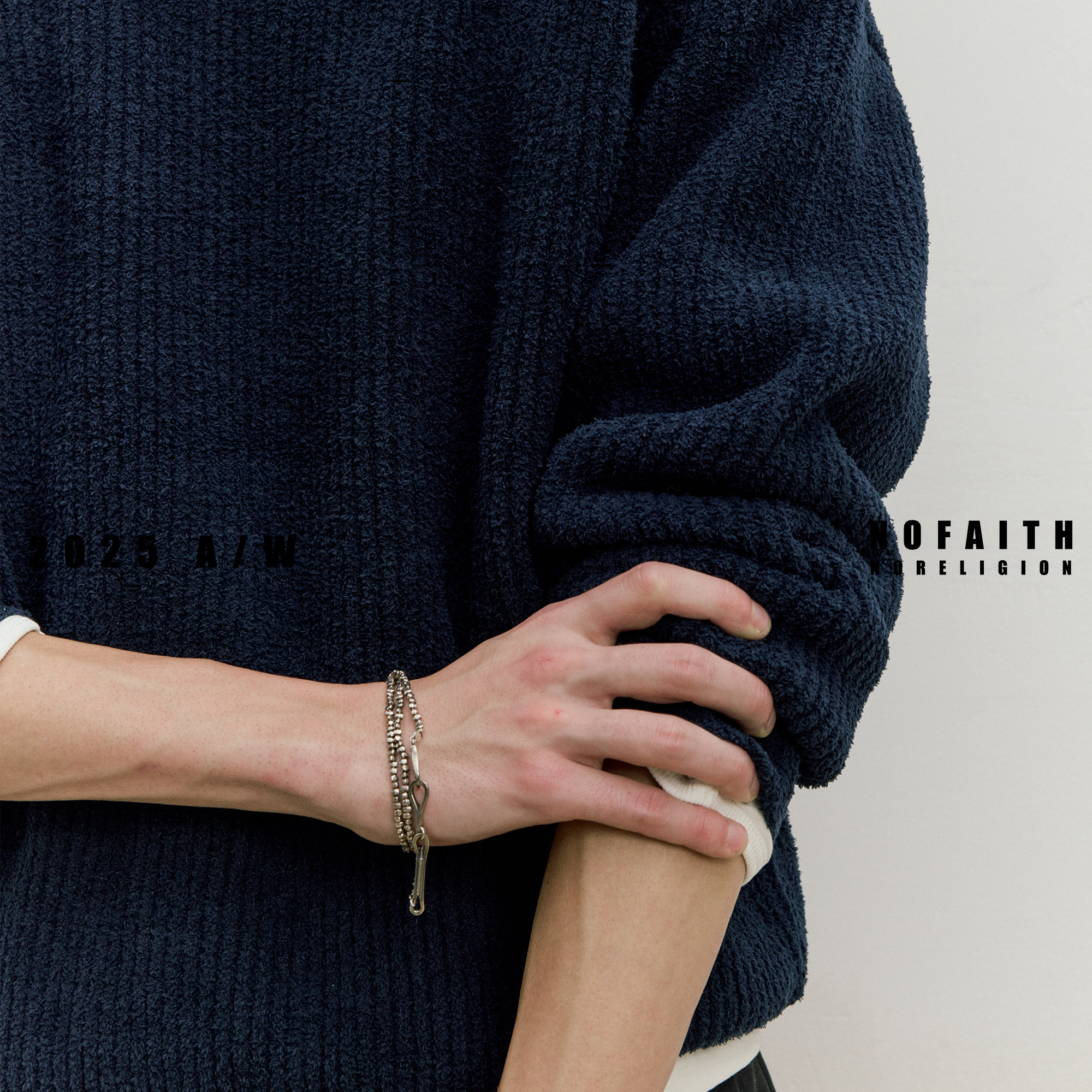 NOFAITH纯色针织毛衣男秋季宽松休闲打底珊瑚绒针织衫情侣上衣,淘宝优惠券,粉丝福利购,淘宝优惠卷