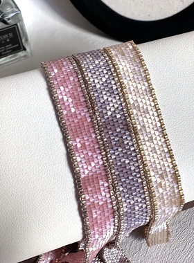 法式复古缎面古董珠项链