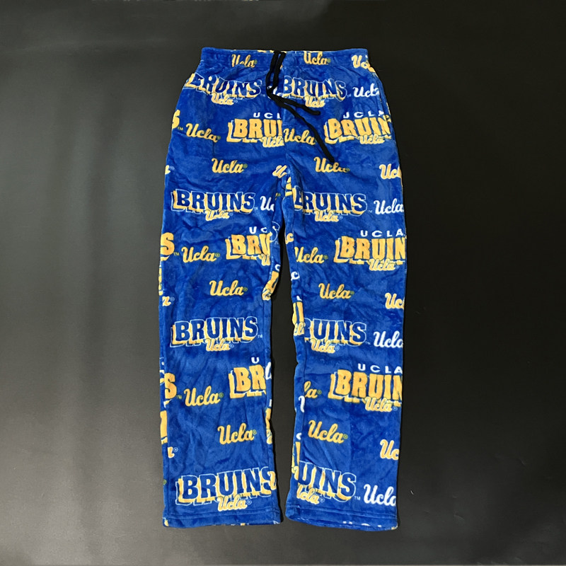 美单大学联盟 大码宽松 秋冬加厚保暖珊瑚绒 家居裤柔软睡裤长裤,淘宝优惠券,粉丝福利购,淘宝优惠卷