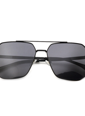 KHDESIGN/明治2024新款时尚太阳眼镜防紫外线飞行员式高级感K2321