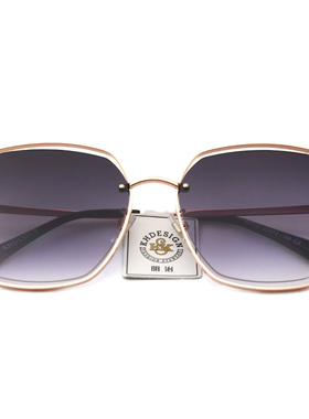 KHDESIGN明治墨镜 2024新款女时尚百搭高清太阳眼镜开车大框K2158