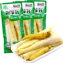 Sichuan special products Dont shoot shoots I Mountain pretzels Pepper Bamboo Shoots Small Package Open Bags Ready-to-use Acid Spicy Shoots 28g * 10 Bags