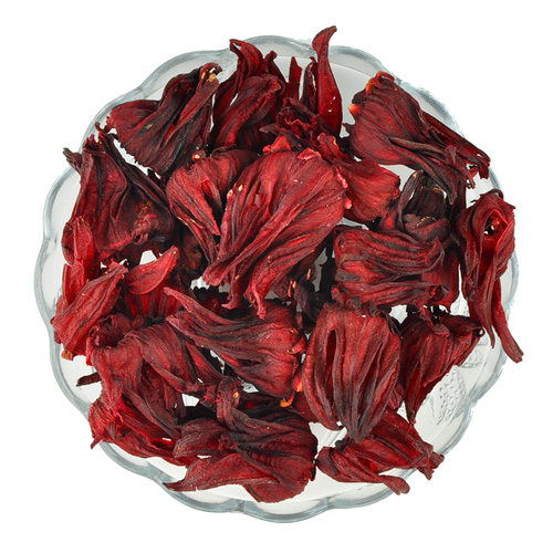 洛神花茶 玫瑰花茄 正宗云南 洛神花干花果茶 玫瑰茄50g 花草茶 - 图3