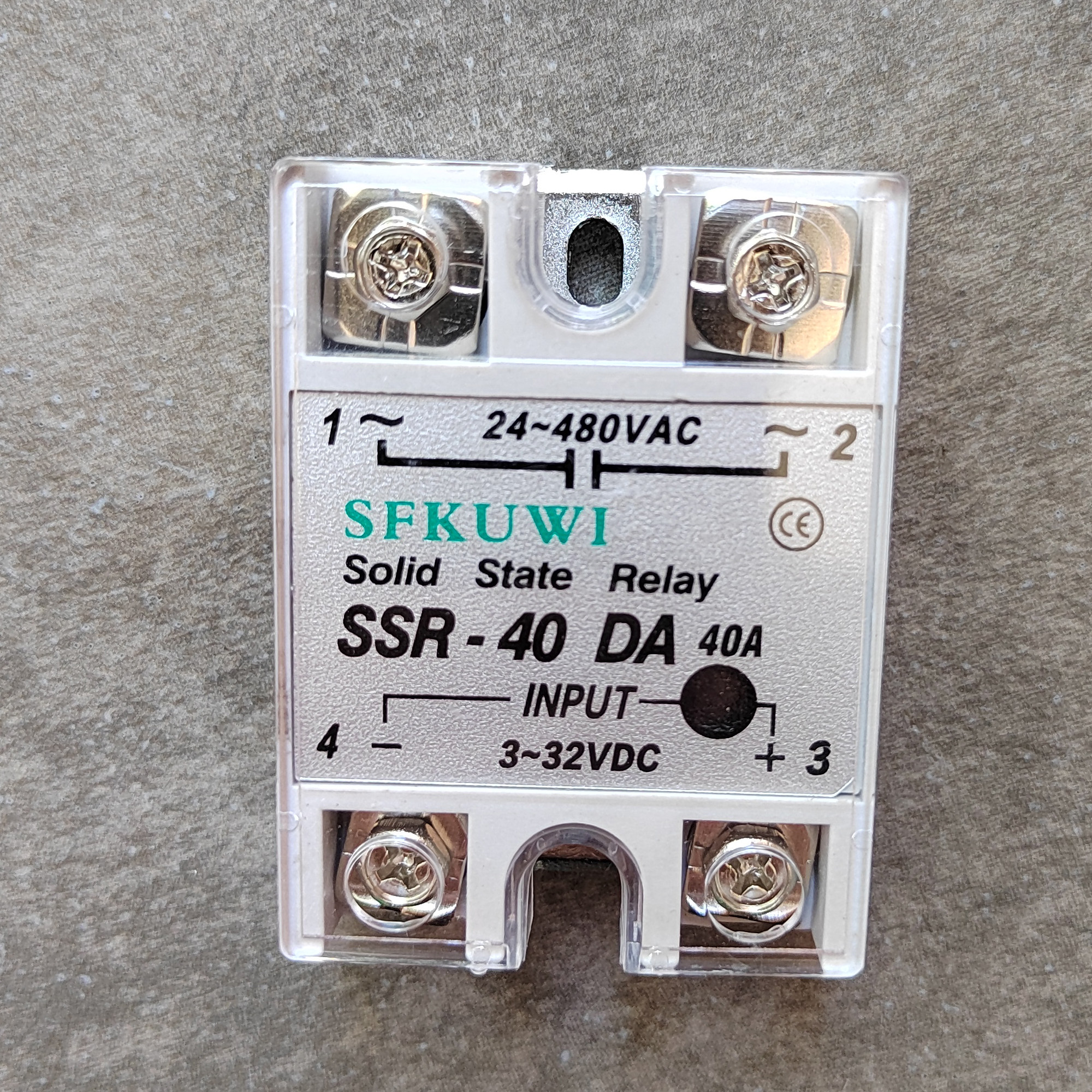 单相固态继电器SSR-40DA 40A固态继电器 input3-32VDC,淘宝优惠券,粉丝福利购,淘宝优惠卷