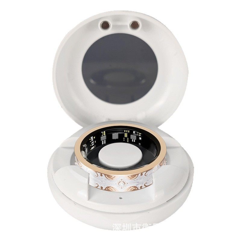 跨境新款珐琅彩工艺V10智能戒指环心率血氧运动睡眠监测IP68防水,淘宝优惠券,粉丝福利购,淘宝优惠卷