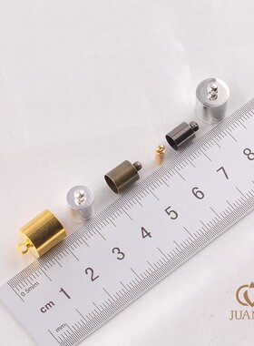 diy接头项链流苏皮绳扣