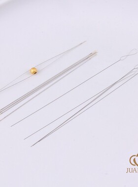 进口麻花串珠针手工diy串珠针
