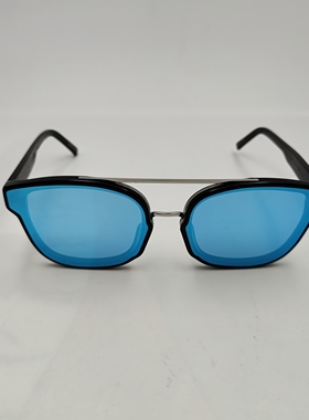 镜片瑕疵看不出去道具用蓝色太阳镜CE428